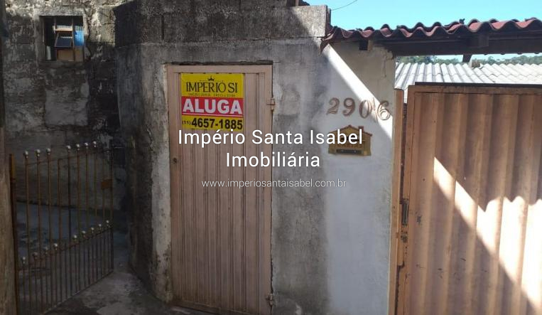 [Aluga 2 Cômodos Individual ,no bairro 13 de Maio, na Viela altura do nº 290/1 ,Santa Isabel-SP R$ 500,00]