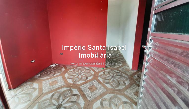 [Aluga casa 3 cômodos com banheiro na Rua da Karibe- Santa Isabel SP ]