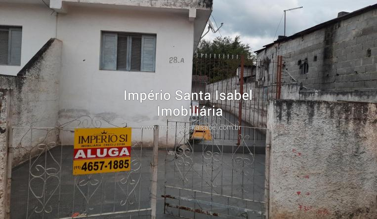 [Aluga casa 3 cômodos com garagem na Av. Presidente vargas, 28 A- Cruzeiro- Santa Isabel SP ]