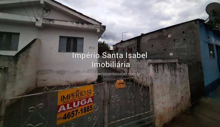 [Aluga casa 3 cômodos com garagem na Av. Presidente vargas, 28 A- Cruzeiro- Santa Isabel SP ]