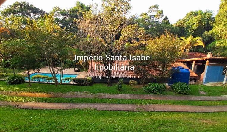 [Aluga chácara 5.400 m2 de tamanho no Bairro Recanto Aphina- Santa Isabel- incluso caseiro-R$ 4.500,00]