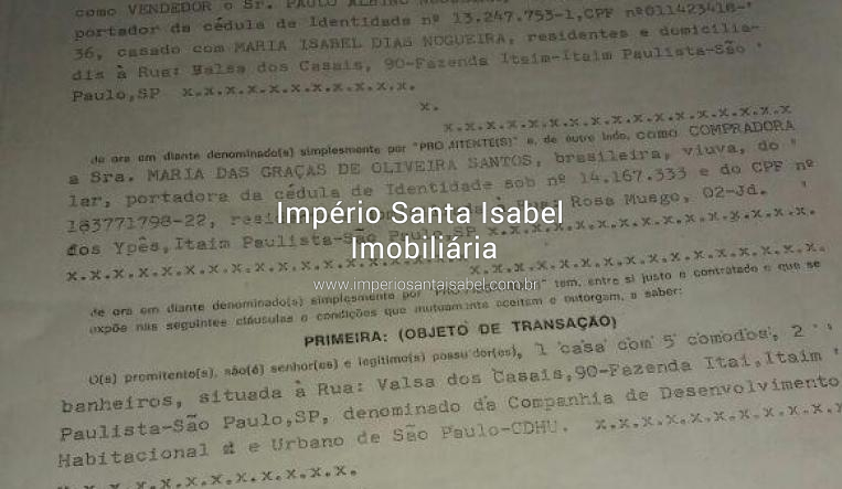 [Sobrado No Itaim Paulista – São Paulo ]