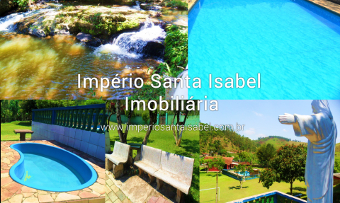 [Vende-se chácara com Cachoeira- Piscina-12.000 m² na Barroca Funda - Santa Isabel-SP ]