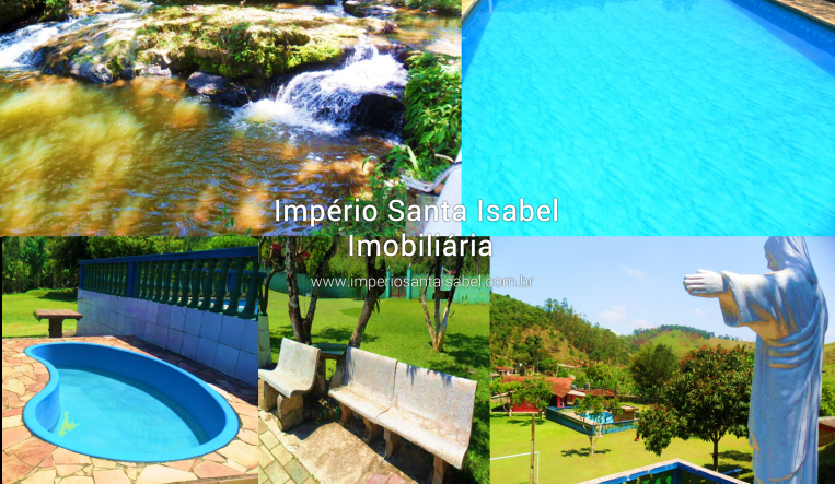 [Vende-se chácara com Cachoeira- Piscina-12.000 m² na Barroca Funda - Santa Isabel-SP ]