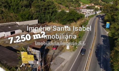 [Vê de área Comercial 7.250 M2 com Galpão na entrada de Santa Isabel ]