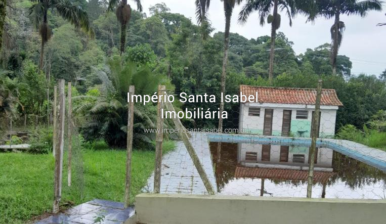 [Vendo chácara de 18 mil m² com 2 lagos - piscina -acesso a 3 ruas - Santa Isabel-SP _ aceita Permuta zona leste sp]