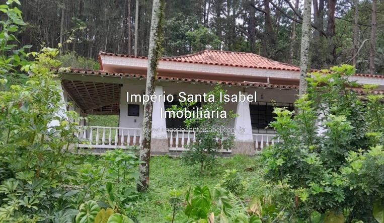 [Vendo chácara de 18 mil m² com 2 lagos - piscina -acesso a 3 ruas - Santa Isabel-SP _ aceita Permuta zona leste sp]