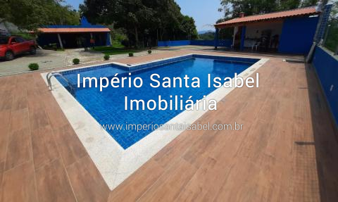 [Vende 12.000 m2 - Piscina- Fundos com a Represa- Santa Isabel-SP]