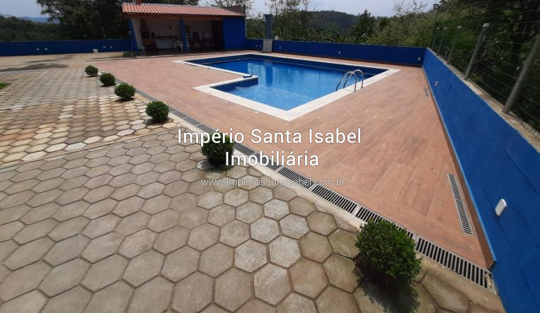 [Vende 12.000 m2 - Piscina- Fundos com a Represa- Santa Isabel-SP]