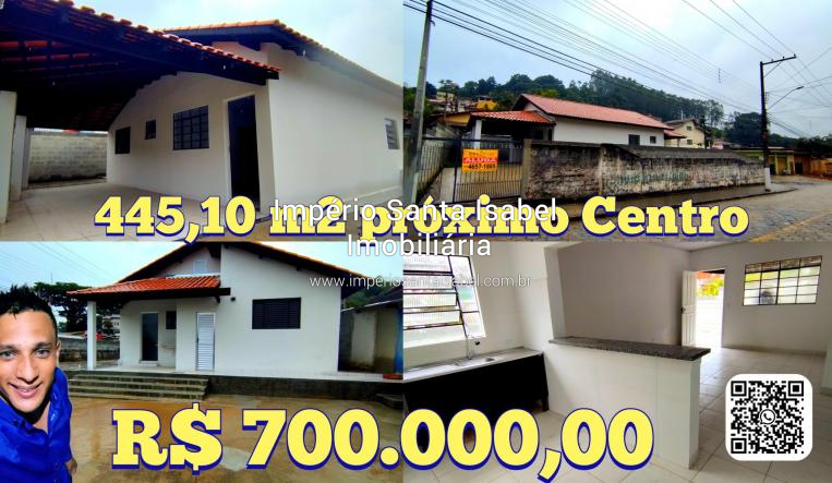 [Vende 2 Casas com 445 m2 de esquina em Santa Isabel -SP - escritura ]