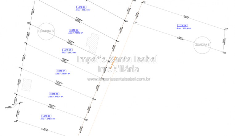 [Vende 4 lotes de  Terrenos com área total de 5.488  m2 sendo cada lote a partir de  80 mil - Chácaras Reunidas Canadá - Santa Isabel -SP ]