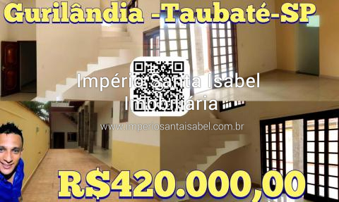 [Vende casa 350 m2 com escritura em Gurilândia -Taubaté -SP]