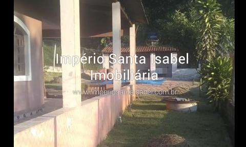 [Vende casa com piscina 380 m2 em Santa Isabel Chacara Boa Vista -km55- Aceita Permuta]