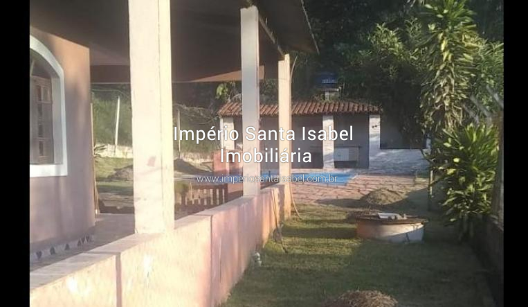 [Vende casa com piscina 380 m2 em Santa Isabel Chacara Boa Vista -km55- Aceita Permuta]