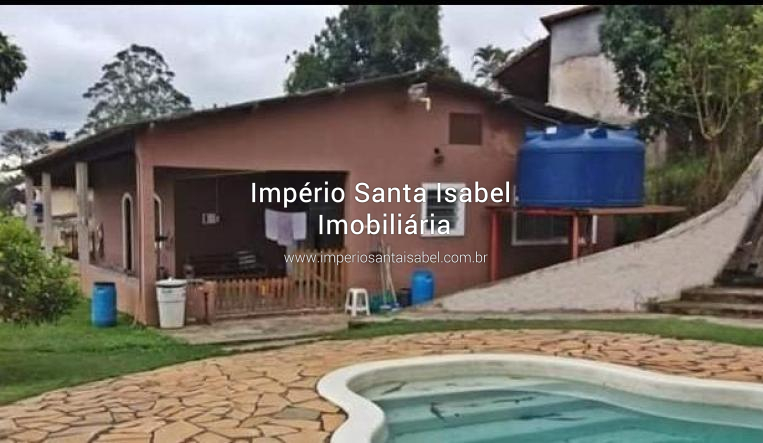 [Vende casa com piscina 380 m2 em Santa Isabel Chacara Boa Vista -km55- Aceita Permuta]