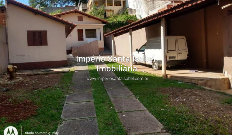 [Vende casa com edicula  no centro Santa Isabel - doc ok]