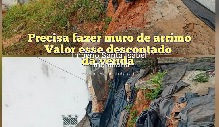 [Vende Casa com escritura proximo centro santa isabel-sp-ref:2312]
