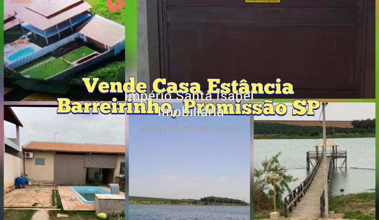 [Vende Casa Condomínio Fechado - Represa-Estância Barreirinho - Promissão SP ]