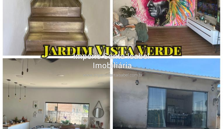 [Vende casa Jardim Vista Verde com 274 m2- tem escritura- em Santa Isabel SP ]
