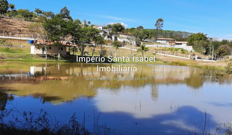 [Vende Chácara 7500 m2 com Piscina-Lago-no Pouso Alegre -Santa Isabel SP]