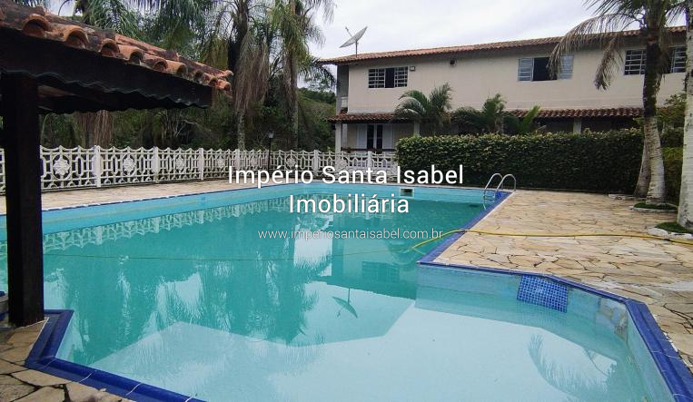 [Vende Chacara 1.175 M2 condomínio Fechado - Ouro Fino - lago- piscina em Santa Isabel -SP - Porteira Fechada ]