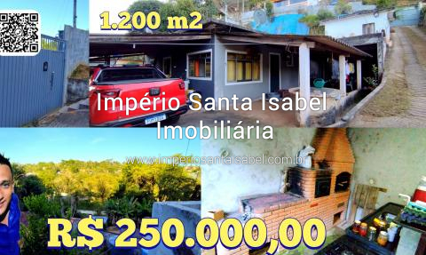 [Vende chacara 1.200 m2 no Aralú - Santa Isabel -SP ]