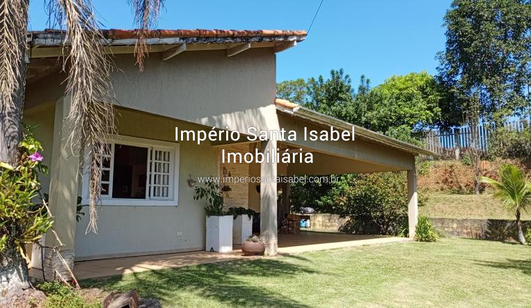 [Vende ou Permuta por imóvel em ARUJÁ chácara 1.500 M2 - Ouro Fino - Santa Isabel SP ]