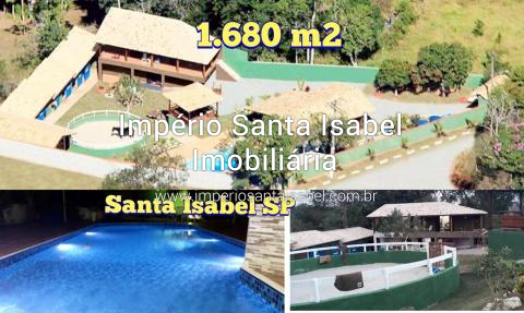 [Vende Chacara 1.680 M2 com Piscina- lago- baias- Santa Isabel SP ]