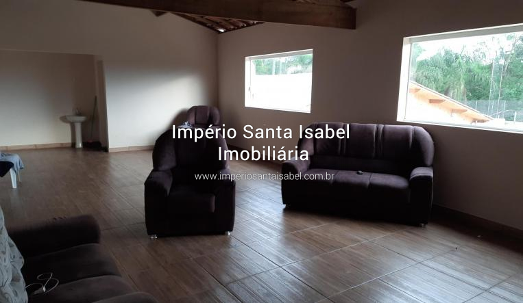 [Vende Chácara 1.600 m2 com Piscina- Salão festas- campo- Jardim Portugal- Santa Isabel SP ]
