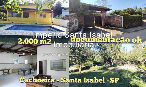 [Vende chácara 2.000 M2 com escritura - Cachoeira - Dutra- Santa Isabel -SP ]