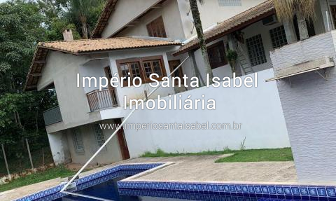 [Vende Chácara 2.000m2  de tamanho e 500 m2 construido-com Piscina- no km 55-Santa Isabel-sp]