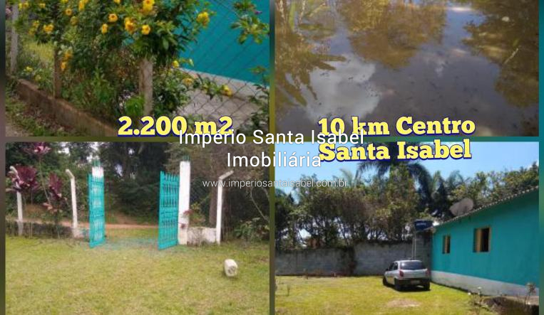 [Vende Chacara 2.200 m2 com lago no Monte Negro em Santa Isabel -ref: 1477]