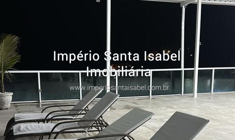 [Vende chacara 2.760 m2 tamanho e 1.080 m2 construção com piscina e fundos com a Represa Santa Isabel ref: 1464]