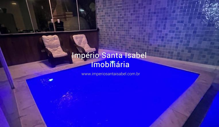 [Vende chacara 2.760 m2 tamanho e 1.080 m2 construção com piscina e fundos com a Represa Santa Isabel ref: 1464]