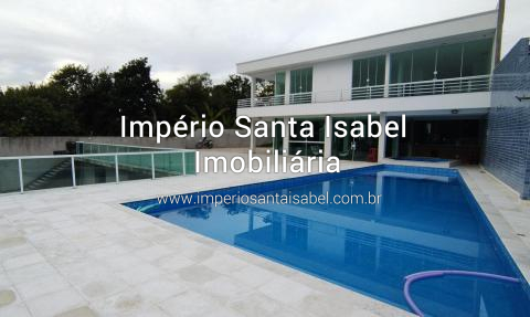 [Vende chacara 2.760 m2 tamanho e 1.080 m2 construção com piscina e fundos com a Represa Santa Isabel -SP ]