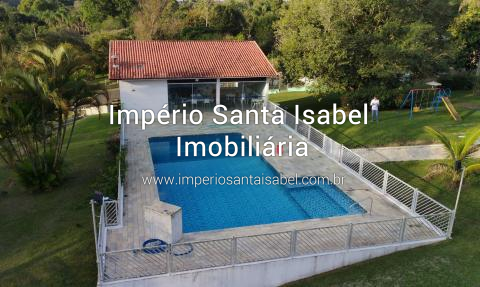[Vende Chácara com 24.000m2- Piscina -Lago- Plano-Escritura -Alto Padrao-Santa Isabel SP REF 1988]