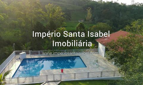 [Vende Chácara com 24.000m2- Piscina -Lago- Plano-Escritura -Alto Padrao-Santa Isabel SP REF 1988]