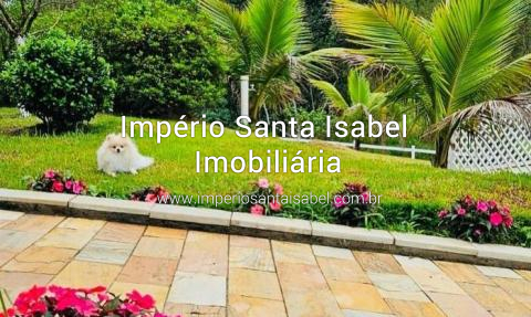 [Vende Chácara com 24.000m2- Piscina -Lago- Plano-Escritura -Alto Padrao-Santa Isabel SP REF 1988]