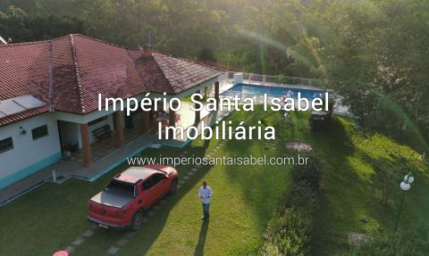 [Vende Chácara com 24.000m2- Piscina -Lago- Plano-Escritura -Alto Padrao-Santa Isabel SP REF 1988]