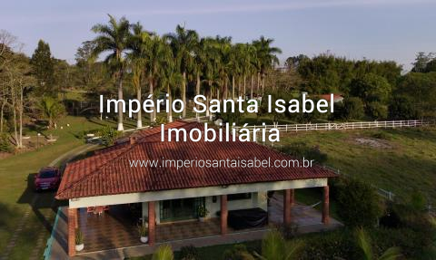 [Vende Chácara com 24.000m2- Piscina -Lago- Plano-Escritura -Alto Padrao-Santa Isabel SP REF 1988]