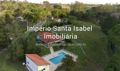 [Vende Chácara com 24.000m2- Piscina -Lago- Plano-Escritura -Alto Padrao-Santa Isabel SP REF 1988]
