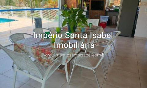[Vende Chácara com 24.000m2- Piscina -Lago- Plano-Escritura -Alto Padrao-Santa Isabel SP REF 1988]
