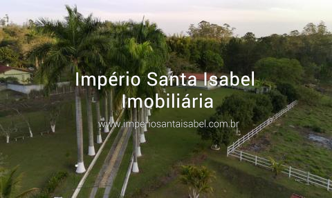 [Vende Chácara com 24.000m2- Piscina -Lago- Plano-Escritura -Alto Padrao-Santa Isabel SP REF 1988]