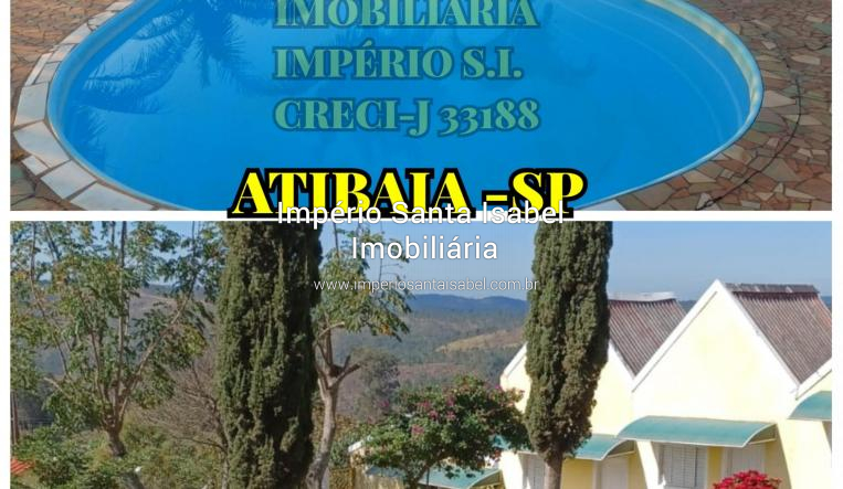 [Vende Chácara com 3 alqueires de tamanho e 760 m2 de construção em Atibaia SP-aceita Permuta por imóvel em Santa Isabel e Região ]