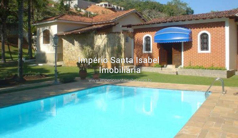 [Vende Chácara com piscina - lago- Condomínio  Estância Zélia 8.051m2 Santa Isabel SP]