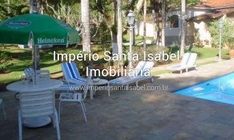 [Vende Chácara com piscina - lago- Condomínio  Estância Zélia 8.051m2 Santa Isabel SP]