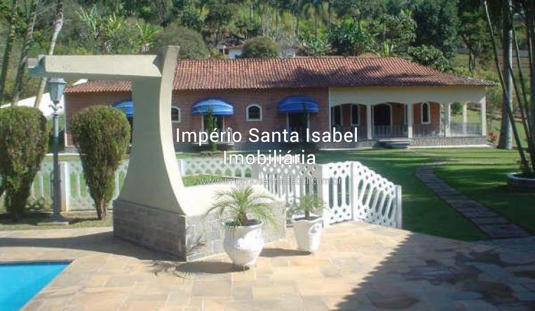 [Vende Chácara com piscina - lago- Condomínio  Estância Zélia 8.051m2 Santa Isabel SP]