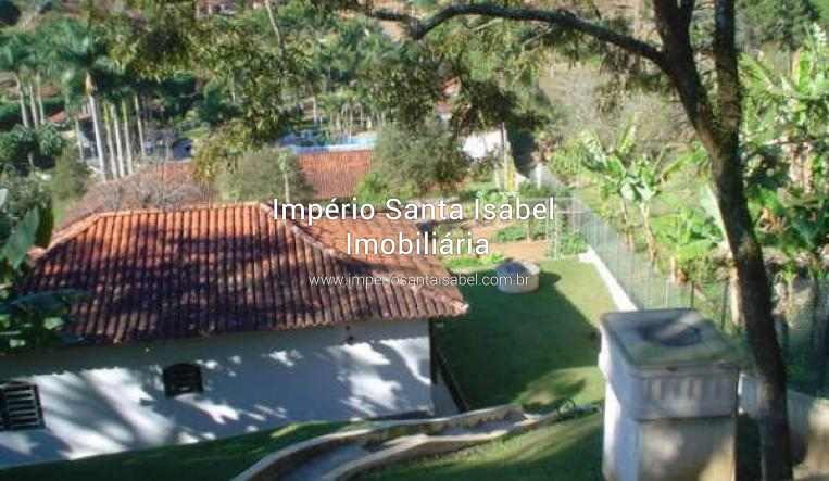 [Vende Chácara com piscina - lago- Condomínio  Estância Zélia 8.051m2 Santa Isabel SP]