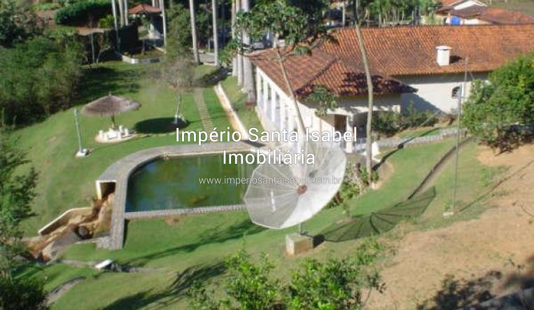 [Vende Chácara com piscina - lago- Condomínio  Estância Zélia 8.051m2 Santa Isabel SP]