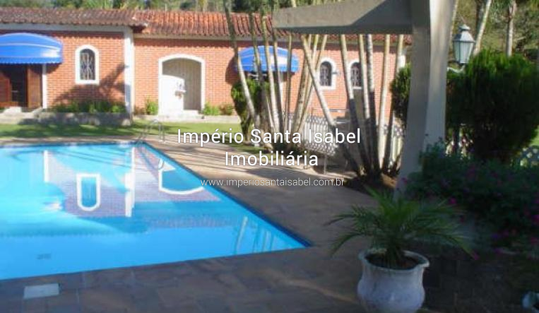 [Vende Chácara com piscina - lago- Condomínio  Estância Zélia 8.051m2 Santa Isabel SP]